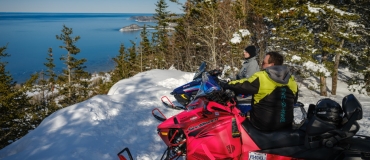 20 paysages de mer, de forêt et de montagne à voir lors d’un raid motoneige dans l’est du Québec