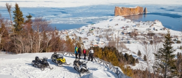 4 circuits motoneige à parcourir en Gaspésie