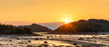 Bas-Saint-Laurent : parcourez la capitale des couchers de soleil!