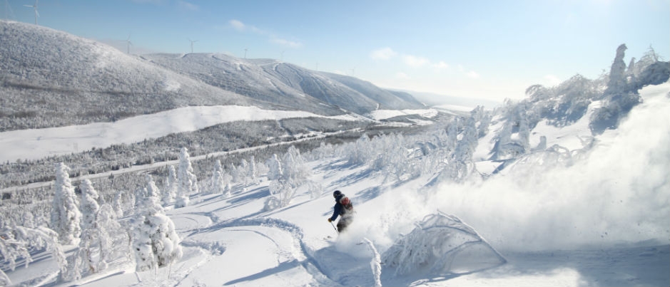 Backcountry Skiing and Snowboarding in the Chic-Chocs, in Québec