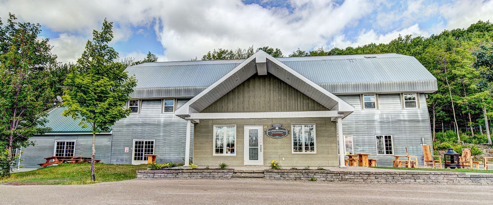 Auberge Ma Cabane en Gaspésie : restaurant | Québec maritime